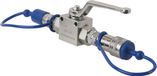 Showtec CO2 Afsluitklep Showtec Q-Lock F/M