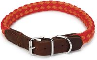 Beeztees Korda - Hondenhalsband - Rood/Oranje - 47-53 cm