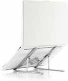 InnovaGoods Opvouwbare Aluminium Laptopstandaard Grijs