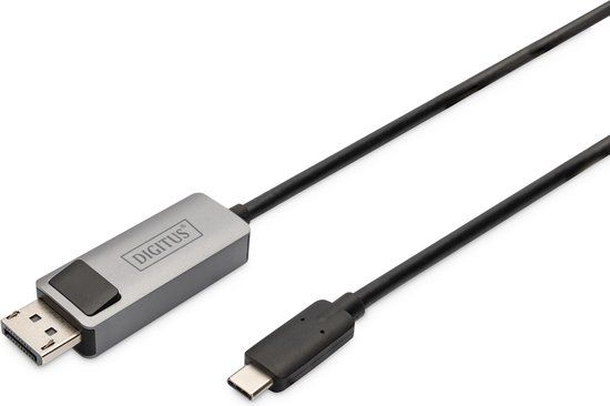 Digitus DB-300334-020-S DisplayPort / USB-C Adapter