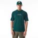NEW ERA CAP S.A.S T-shirt Oakland Athletics MLB Tartan Infill Unisex S Donkergroen Katoen