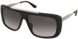 Alexander McQueen Zonnebrillen AM0492S 001 Zilverkleurig Vierkant Kunststof Vrouwen