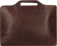 Harold's Aberdeen Laptoptas Leer 35 cm - 36cm (15 duim) - bruin