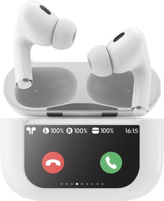 Force Case BIG BEN Force Play Touch True Wireless Headset True Wireless Stereo (TWS) In-ear Oproepen/muziek USB Type-C Bluetooth Wit