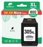 HP 305 XL Cartouches d'encre, 1x Noir + 1x Couleur, Pack Combiné
