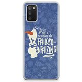 ERT GROUP mobiel telefoonhoesje voor Samsung A03S origineel en officieel erkend Disney patroon Olaf 005
