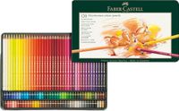 FABER-CASTELL Polychromos kleurpotloden, 120 kleuren in metalen etui