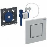 Geberit Type 30 urinoir bedieningsplaat chroom mat