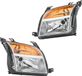 HELLA Jeu de phares principaux gauche 12 V W5W PY21W H4 halogène pour FORD FUSION