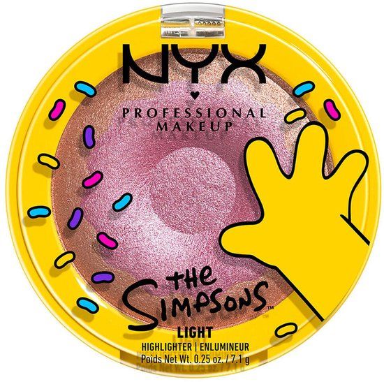 NYX Professional Makeup Europe The Simpsons Make-up Set - Highlighterkwasten - Vegan - Light