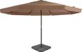 Syfax Parasol met draagbare voet taupe