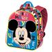 Mickey Mouse Joyful-Basic Rugzak, blauw, 15 x 31 x 39 cm, inhoud 18,2 l