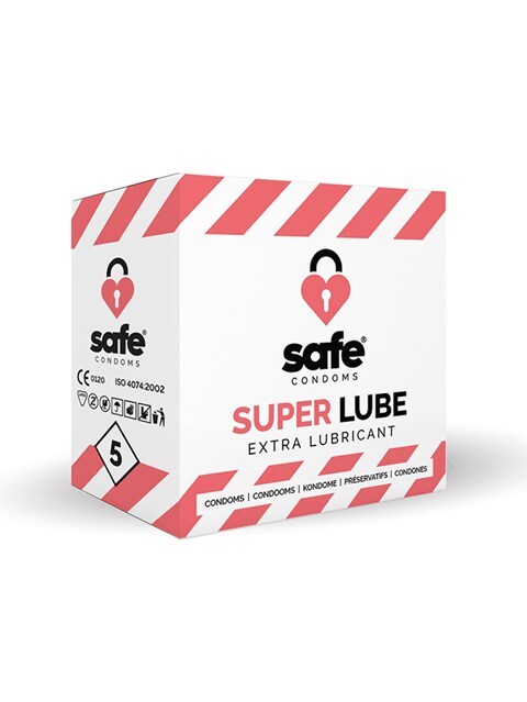 Safe condooms Safe Superlube condooms Inhoud: 5 stuks