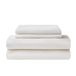 Sonive Beddengoedset, katoensatijn, draaddichtheid 400, 135 x 200 cm, 50 x 80 cm x 1, wit