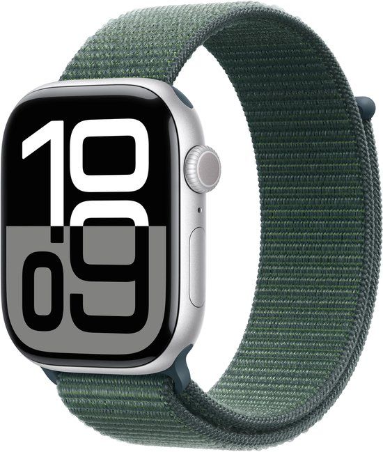 Apple Sport Loop band voor de Apple Watch | 44/45/46/49 mm - Lake Green