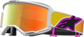Alpinestars Vision 5 Drag Mirror Motocrossbril Oranje/Wit