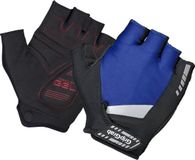GripGrab SuperGel Padded Korte Vinger Zomer Fietshandschoenen Wielrenhandschoenen met Padding - Navy Blauw - Unisex - Maat S