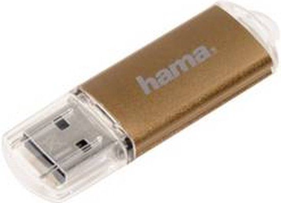 Hama Laeta USB Flash Drive - 32GB - Brown