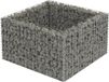 vidaXL Gabion plantenbak verhoogd 90x90x50 cm gegalvaniseerd staal