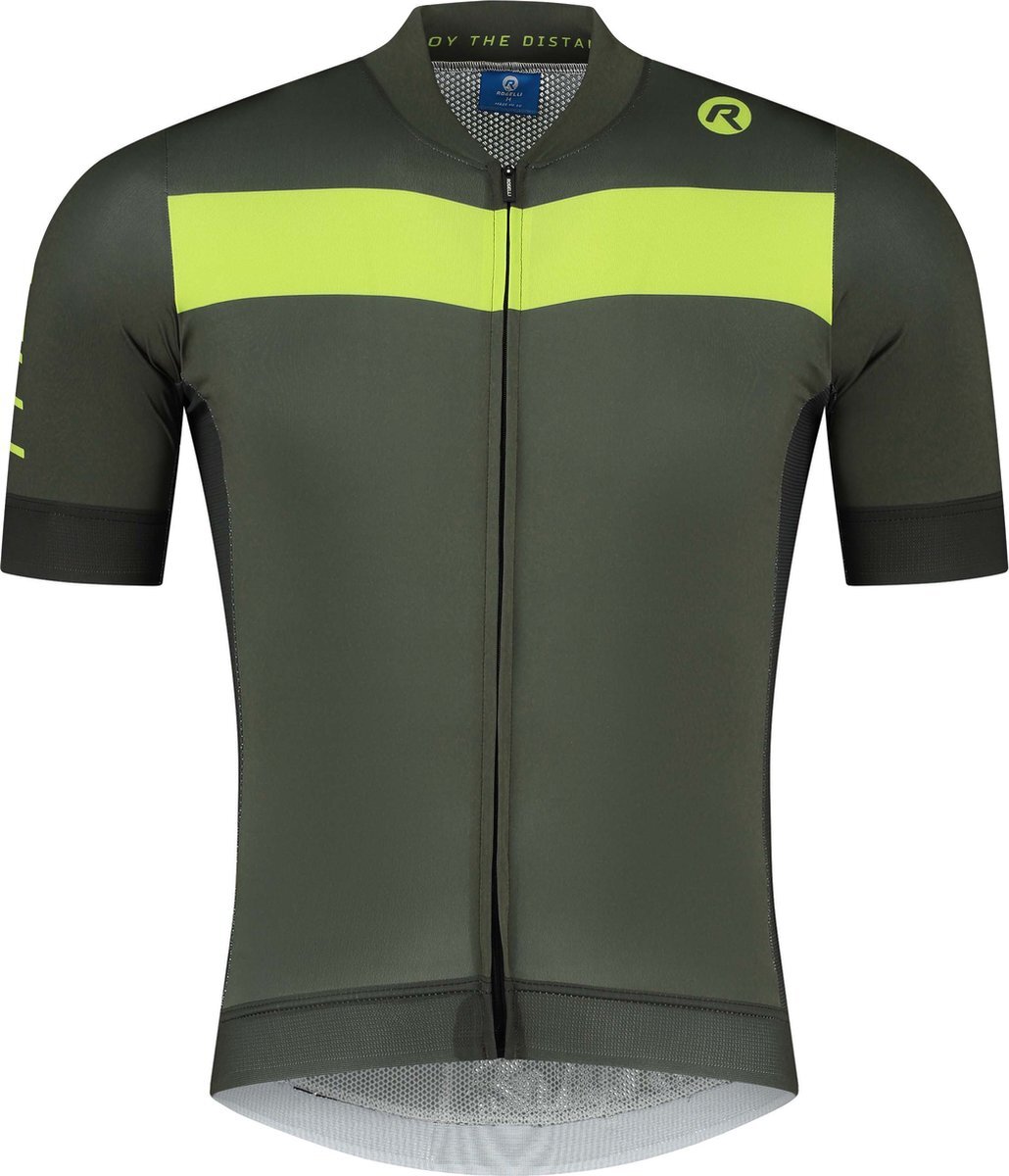 Rogelli Prime Fietsshirt Heren Groen - Maat L