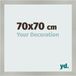 yd. Cadre photo 70x70 cm Argent mat MDF Bologna