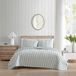 Stone Cottage - Tweepersoons quiltset, omkeerbaar katoenen beddengoed met bijpassende shams, lichtgewicht woondecoratie (Willow Way Green)