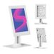 Maclean MC-958 W - support tablette avec verrouillage, 12,4"-13", 257 x 350 x 22 mm, Blanc