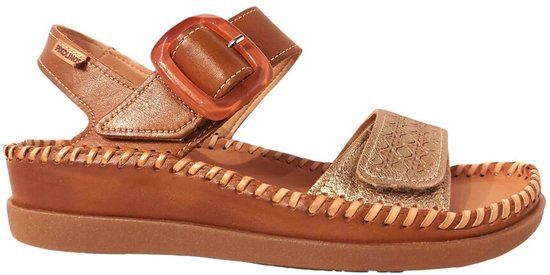 Pikolinos Sandaal Cadaques W8K 0555C1 Brandy Bruin Brons Combi