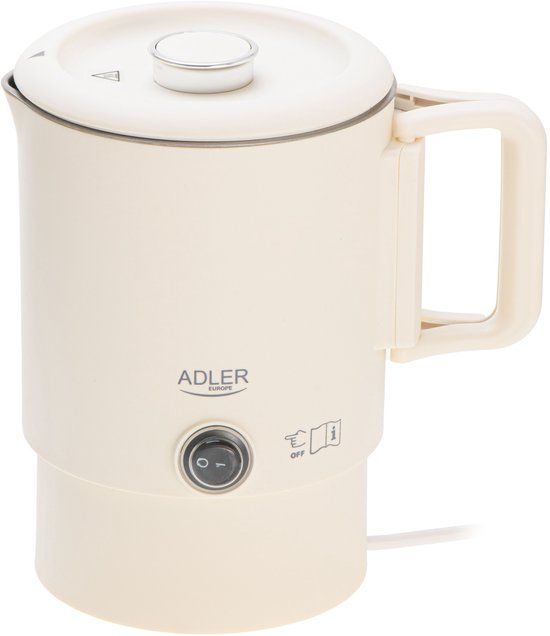 Adler Reiswaterkoker 0,8L Opvouwbaar – Compacte Waterkoker voor Reizen – AD 1388B