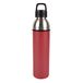 BIRAMBEAU Thermosfles, 570 ml, drinkfles met theezeef, rood