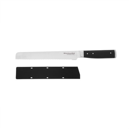 KitchenAid Broodmes Gourmet 20 cm Zwart