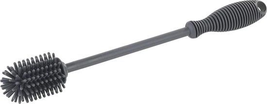 Wenko Flessenborstel 25 Cm Siliconen Grijs