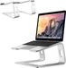 The NorthLife Brands Universele Aluminium Laptop Standaard / Geschikt voor MacBook Standaard - Zilver