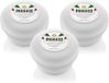 Proraso Scheerzeep in kom voor de gevoelige huid, 3 x 150 ml, baardzeep voor het scheren verrijkt met haver- en groene thee-extracten, gemaakt in Italië