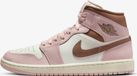 Nike Air Jordan 1 Mid "Pink Oxford Brown", Rosa/Braun, Größe: 38,5