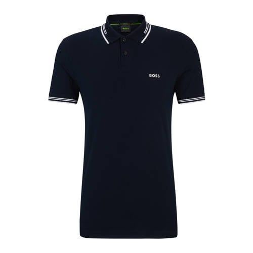 BOSS slim fit polo Paul with contrast trim