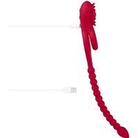 EIS 3-in-1 siliconen penisring, 3,5 cm