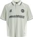 Jack & Jones Junior JACK&JONES JCOCLUB RIBBED FOOTBALL POLO SS JNR Jongens Polo's Maat 164 Polyester Elastaan Vapor Blue