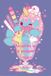 Tasty Peach Nomwhal - Maxi Poster 61 x 91,5cm
