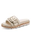 MARCO TOZZI Dames 2-27417-46 Muiltjes Crème Comb 37 EU