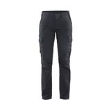 Blåkläder Dames industrie werkbroek stretch 7144-1832 - Medium Grijs/Zwart - D22