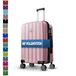 MTB My Travel Bag harde koffer trolley ABS reiskoffer met 4 dubbele wielen (middelgrote cabineset) + 5 cm expansieafdichting, roségoud, handbagage (55 cm)
