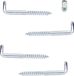 Merkloos / Sans marque Dulimex B.V. Schroefduim - 20 stuks - Staal - Kruiskop - 5 cm