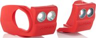 Acerbis Beta, housse de fourche, couleur: Rouge