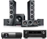 Teufel THEATER 500 Surround + Denon AVC-X3800H + BenQ W4000i "5.1"