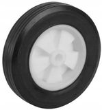 Rader Volledig Vast Wiel - 150 mm - Kunststof en Rubber