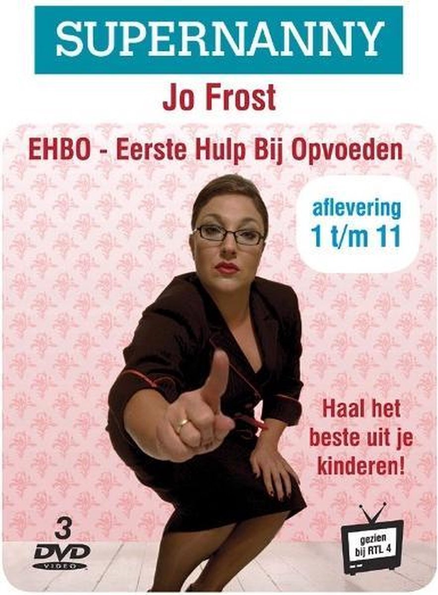 B-MOTION Supernanny Jo Frost - EHBO Eerste Hulp bij Opvoeden (3DVD)