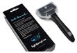 Brosse pour disques vinyles - Nettoyeur de disques - Gel silicone - Antistatique - Avec capuchon anti-poussière