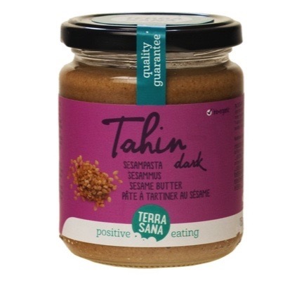 TerraSana Tahin bruin sesampasta zonder zout 250 G