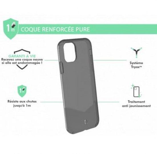Force Case PURE Versterkt Hoesje voor iPhone 11 - Transparant Zwart